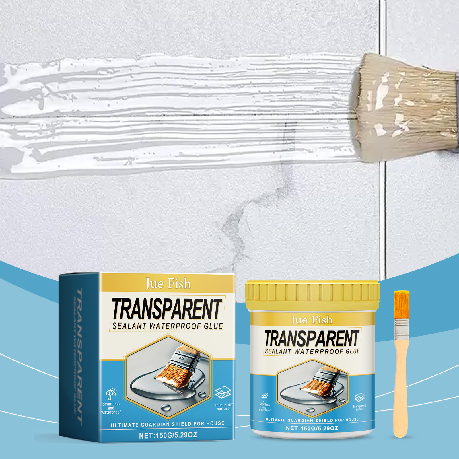 Contact Cement Glue - Home Transparent Waterproof Adhesive Cement Crack