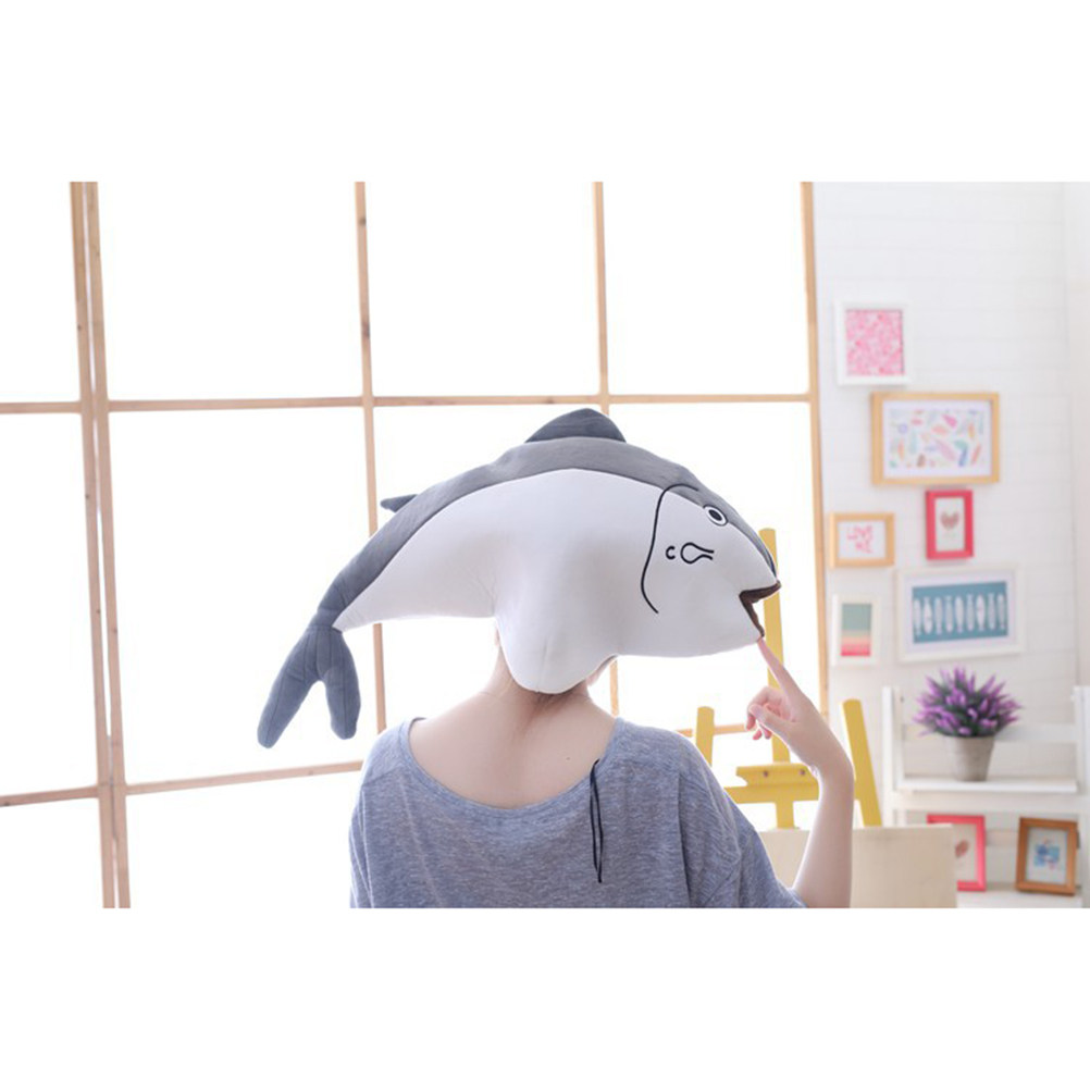 Easy Cosplay Prop - Warm Salted Fish Headwear Easy on