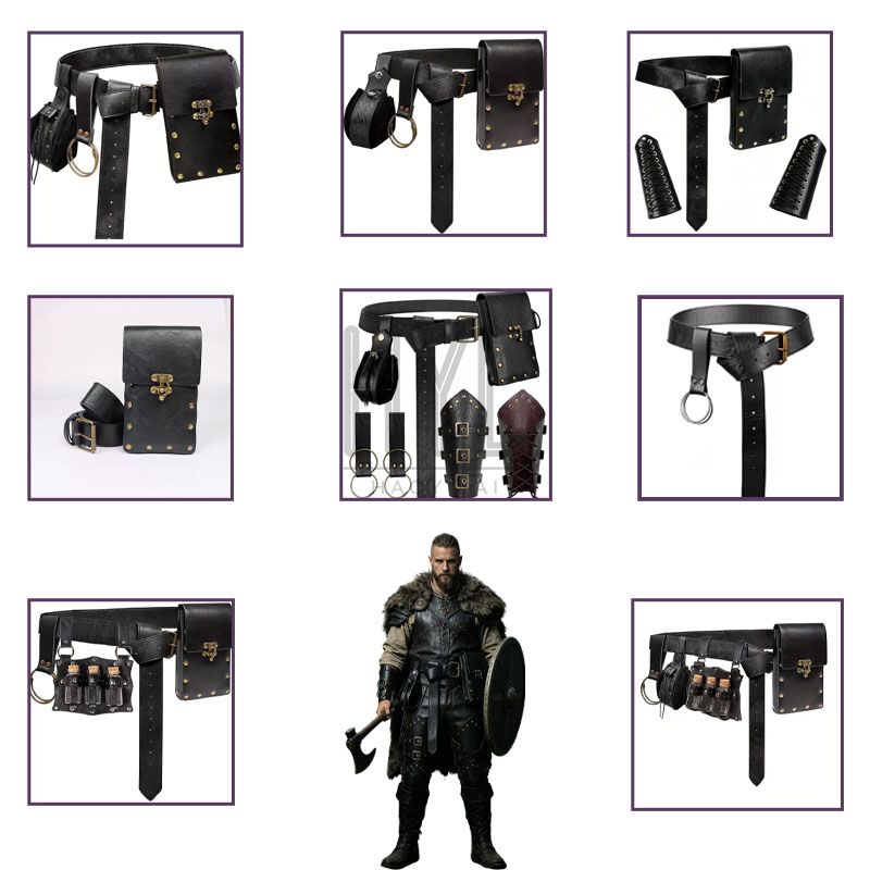 Cosplay Props - Viking Costume Accessories Set Medieval Retro