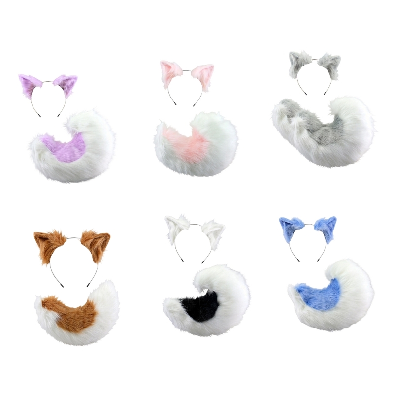 Easy Cosplay Prop - 573B Natural Looking Foxes Tail Props