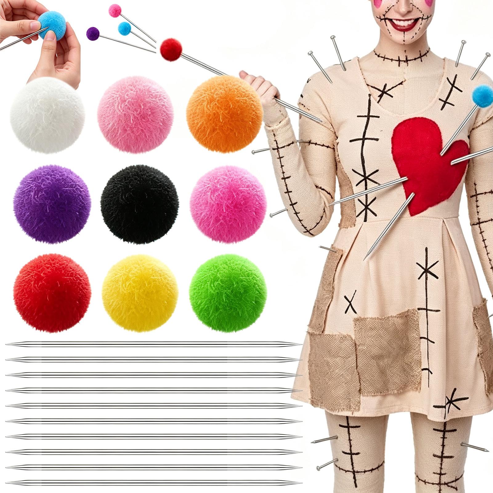 10 Sets Voodoo Doll Pins Kit 9 - Voodoo Cosplay And Prop ulasan dan harga