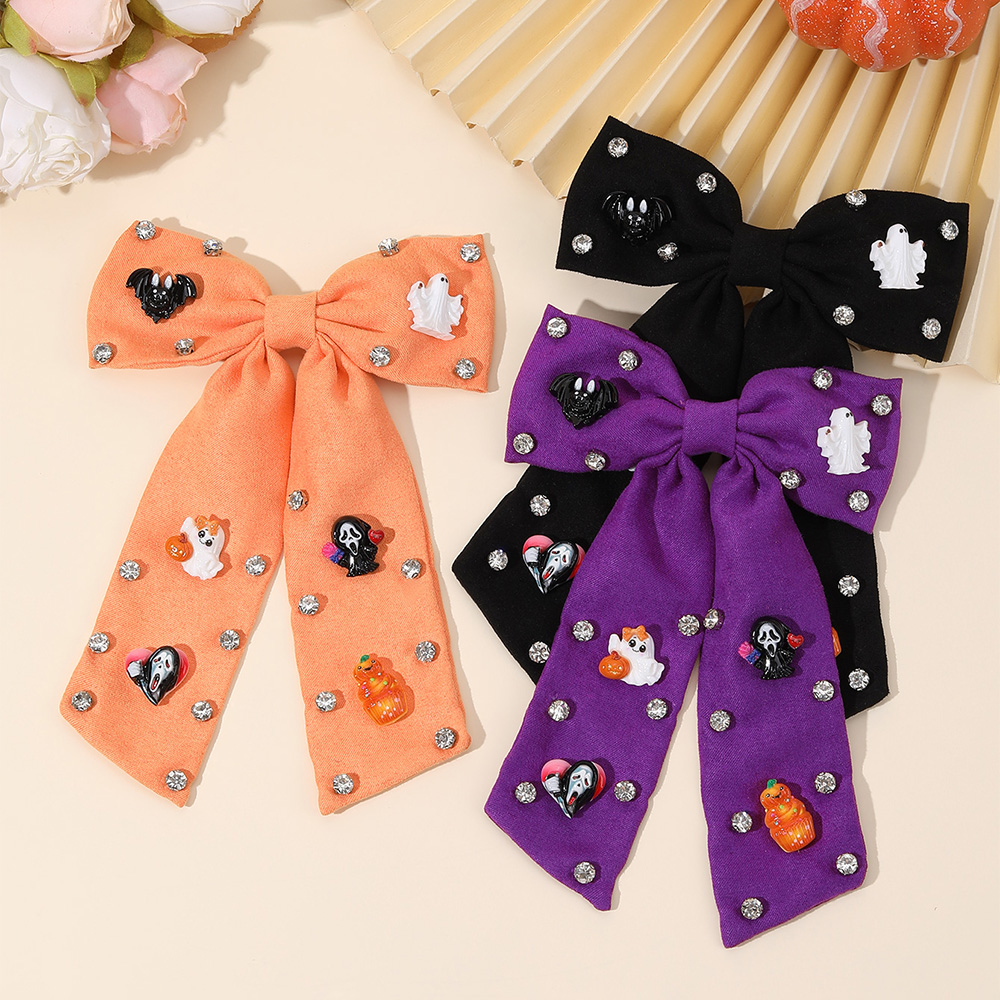 Halloween Bow Hair Clips Carto - Cosplay Bat Prop ulasan dan harga