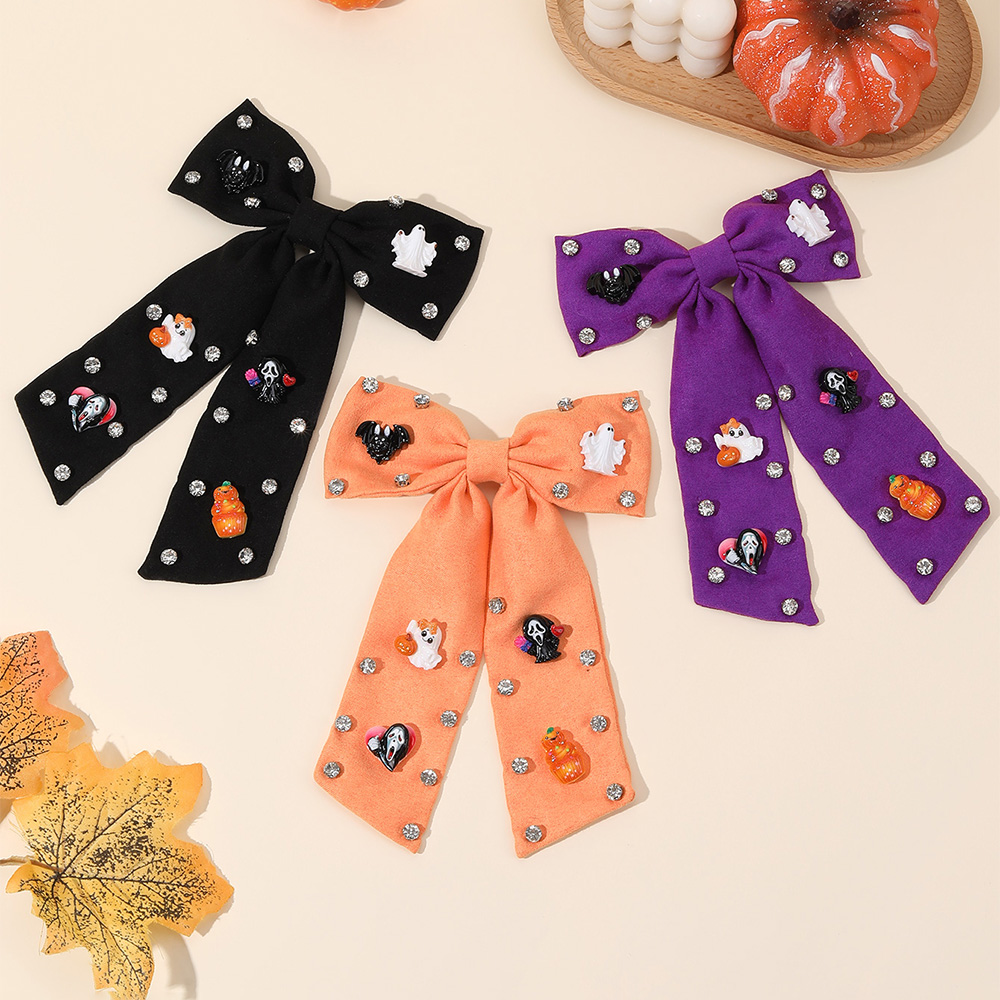 Halloween Bow Hair Clips Carto - Cosplay Bat Prop ulasan dan harga