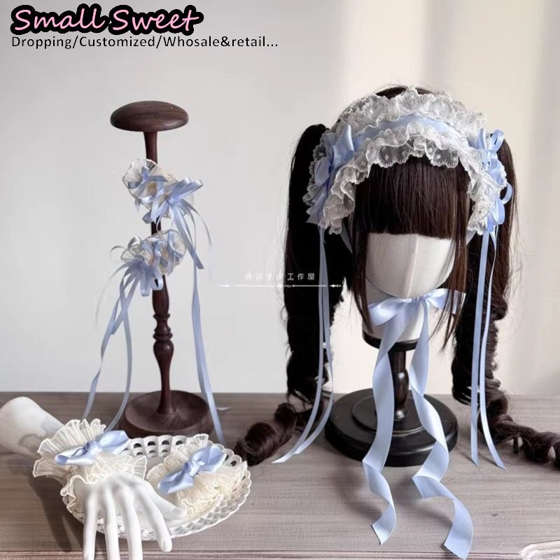 Lolita Headband Gothic Y2K Gir - Cosplay Prop Bow ulasan dan harga