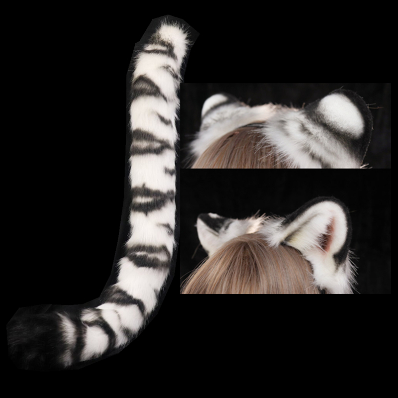 New Hand Made Work Tiger Ears  - Cosplay Prop Works ulasan dan harga