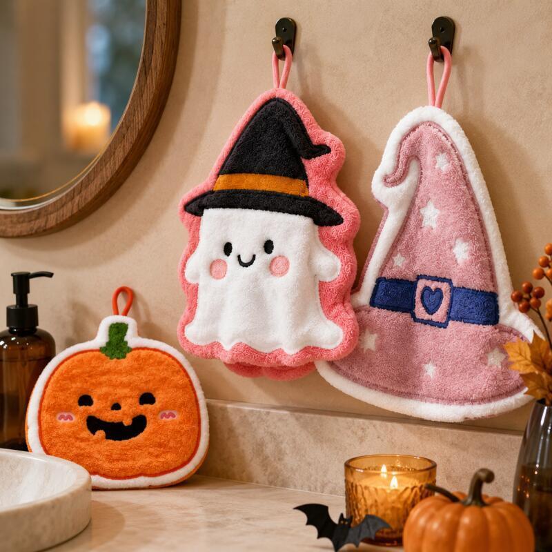 Funny Halloween Hand Towels, P - Cosplay Bat Prop ulasan dan harga