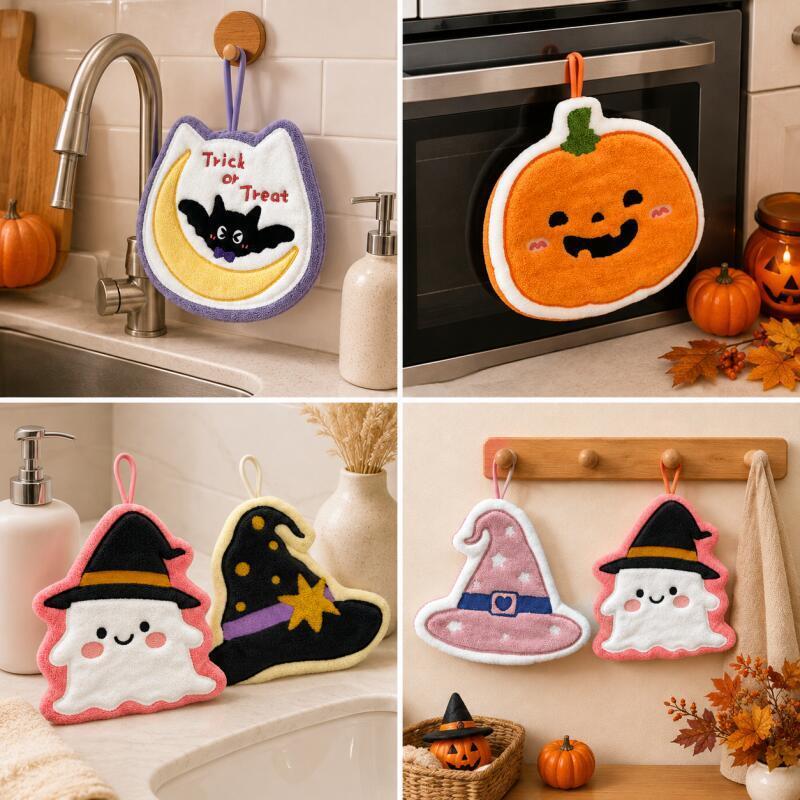 Funny Halloween Hand Towels, P - Cosplay Bat Prop ulasan dan harga