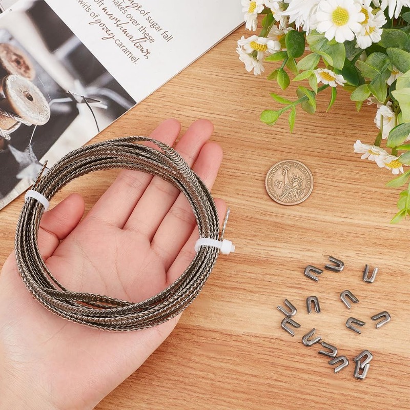 5 Yards Spiral Metal Boning Fl - Boning Corset Steel ulasan dan harga