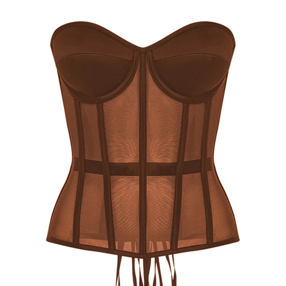 Women Corset Bustier Tops Sexy - Boning Corset Steel ulasan dan harga