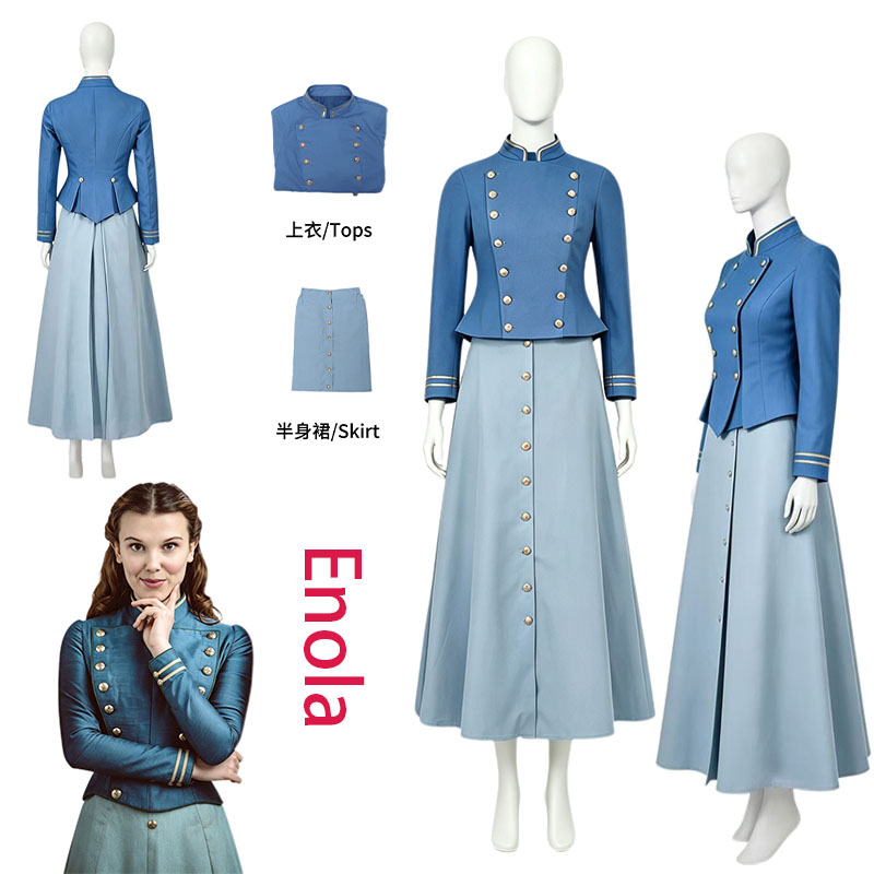 WHH Movie Enola Cosplay Costum - Cosplay Props ulasan dan harga