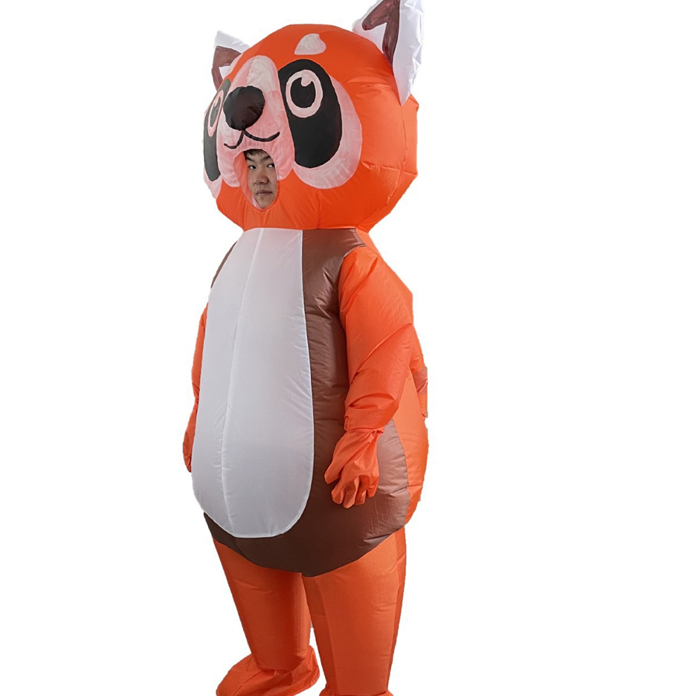 Orange Red Panda Inflatable Su - Cosplay Prop Business ulasan dan harga