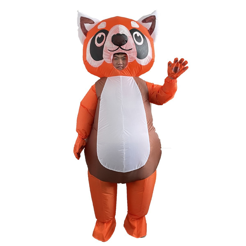 Orange Red Panda Inflatable Su - Cosplay Prop Business ulasan dan harga
