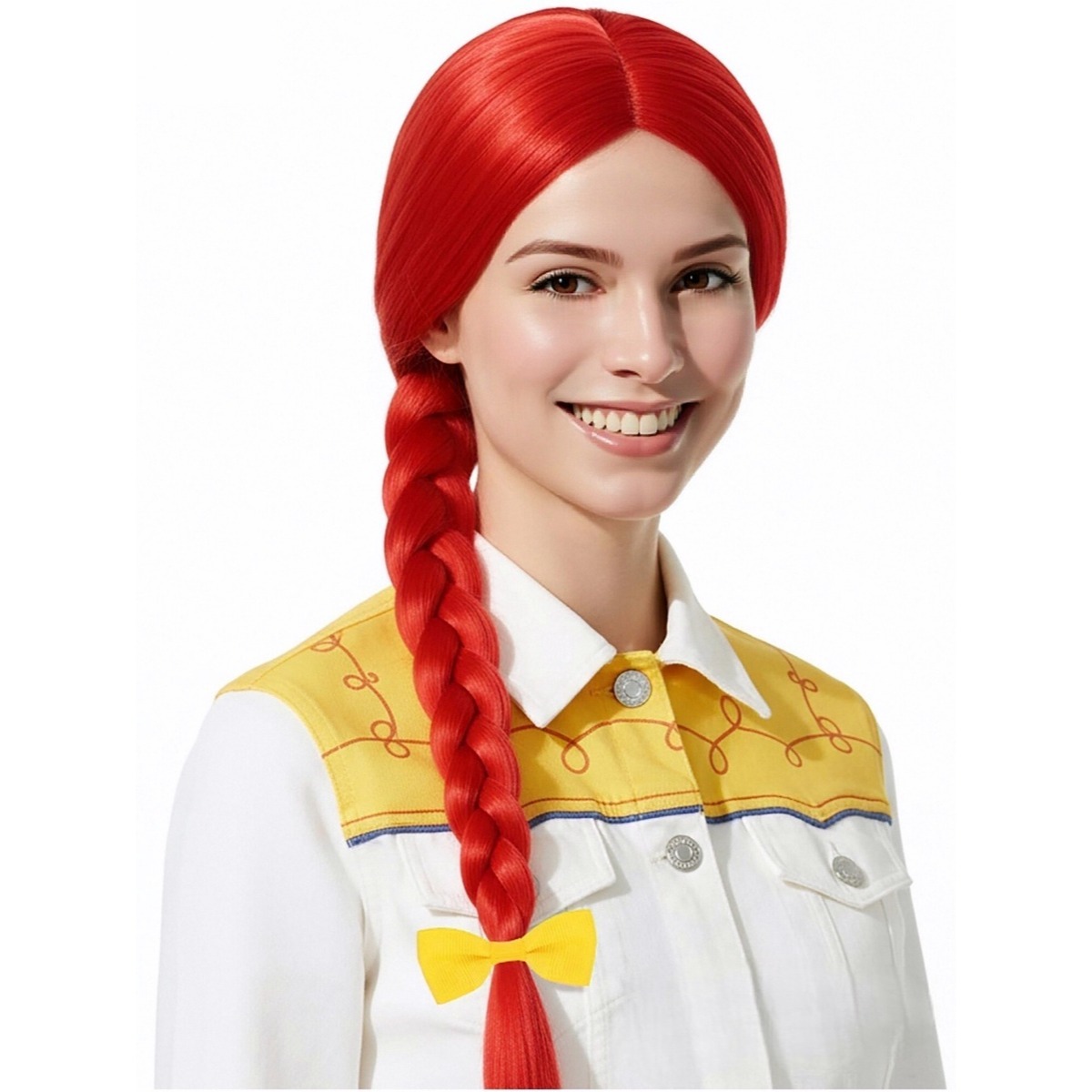 Bright Red 61cm Long Straight  - Cosplay Prop Bow ulasan dan harga