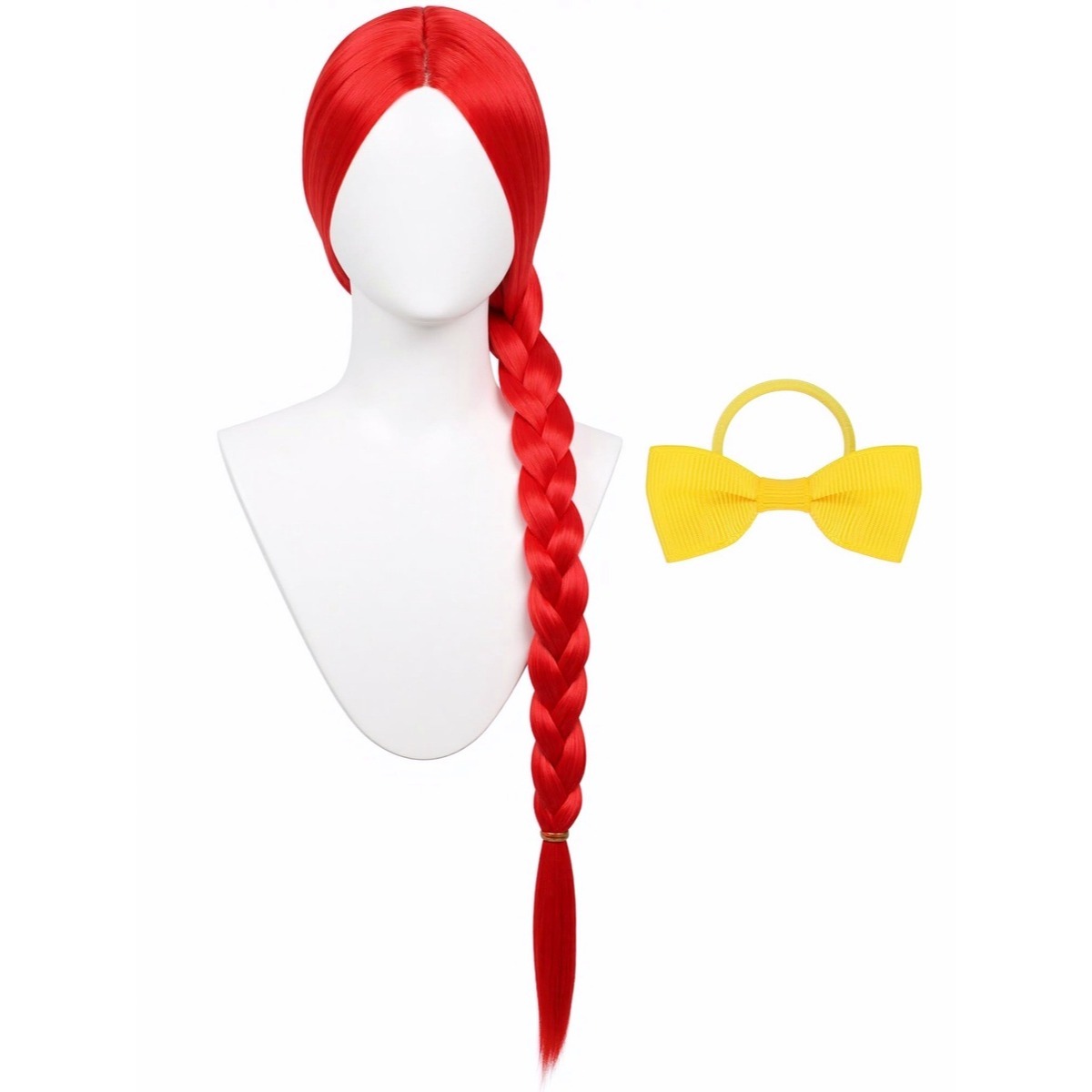 Bright Red 61cm Long Straight  - Cosplay Prop Bow ulasan dan harga