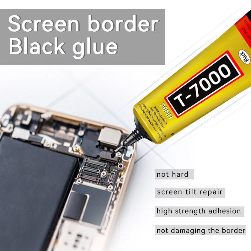 T7000 Black Contact Cellphone  - Contact Cement Glue ulasan dan harga