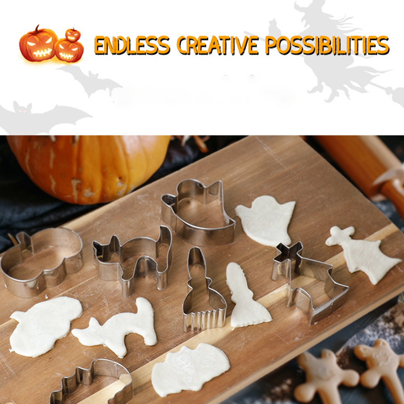 5/6/7/12PCS Halloween Cookie C - Cosplay Bat Prop ulasan dan harga